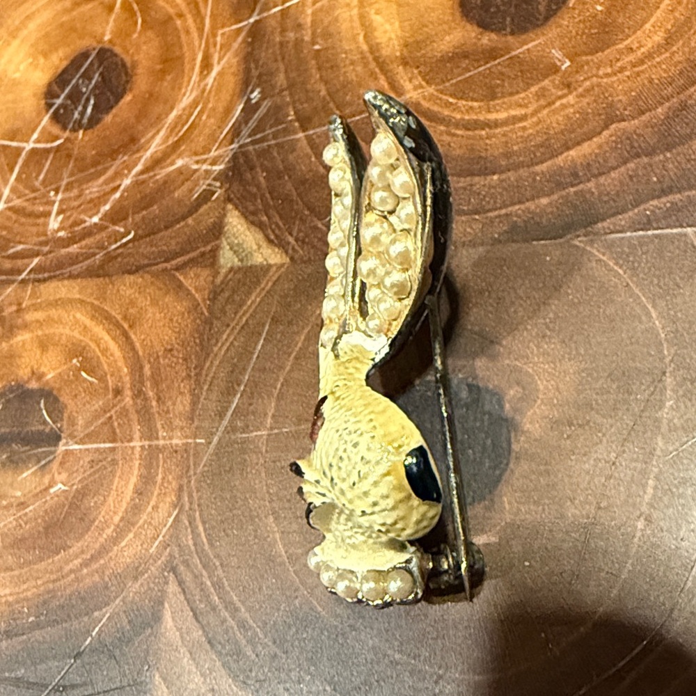 Vintage Rabbit Brooch - Picture 3 of 7